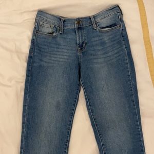 low waisted skinny jeans